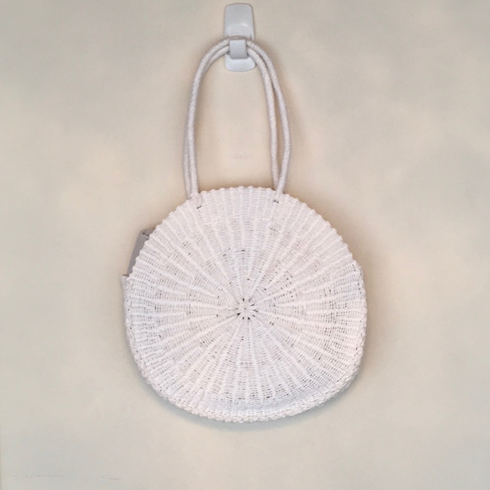 NWTFrench Connection Woven Circle bag - Picture 2 of 3